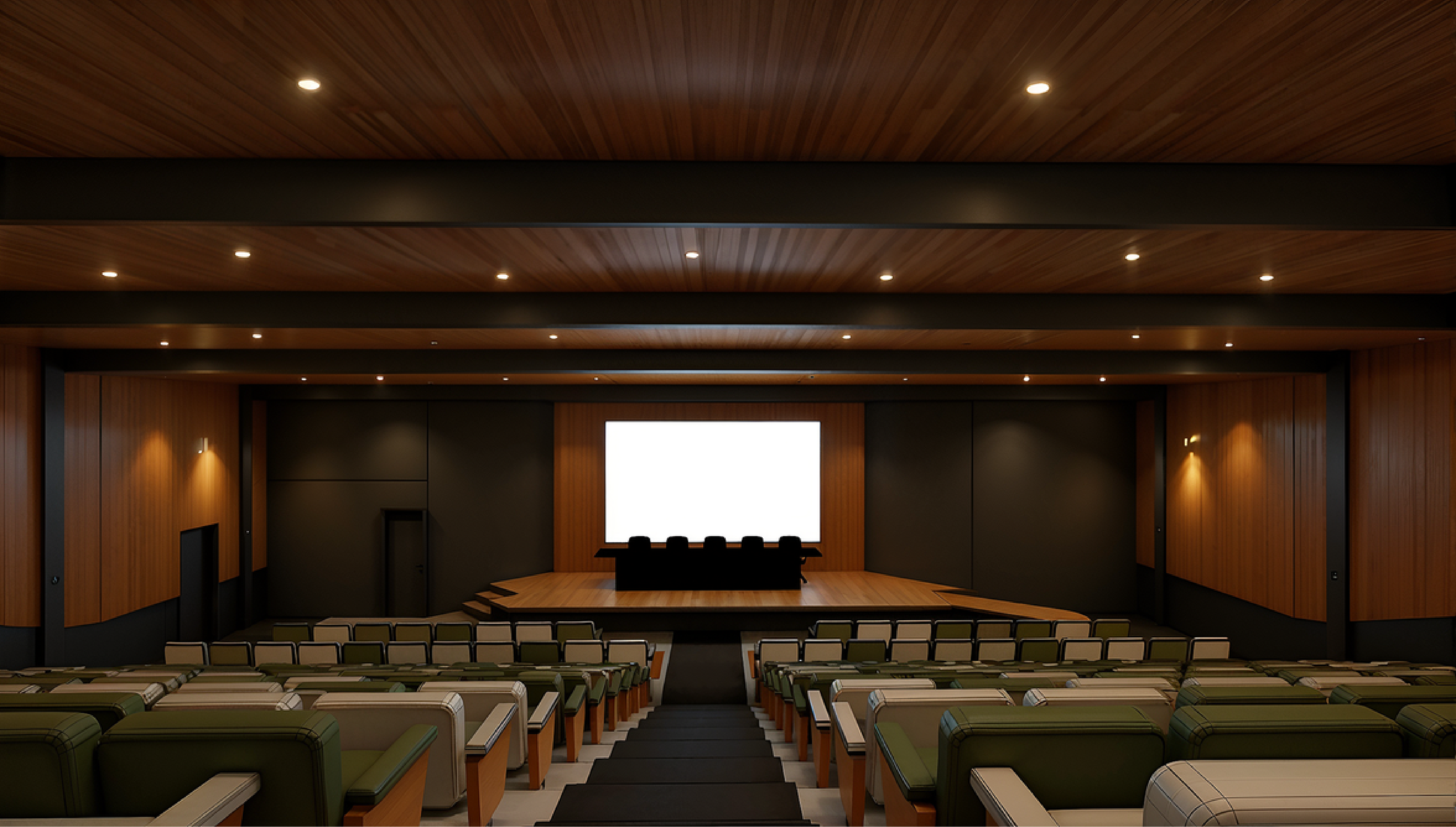 Interior da nova sede